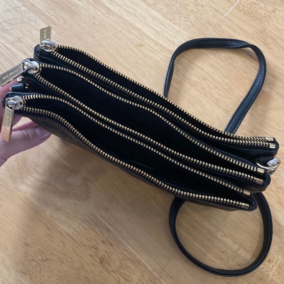 Michael Kors Bedford 3 Zip Crossbody Purse - Picture 3 of 6